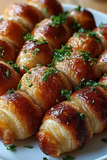 Glazed Pigs In a Blanket