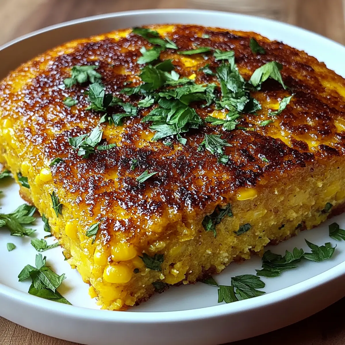 Golden Honey-Glazed Corn Casserole