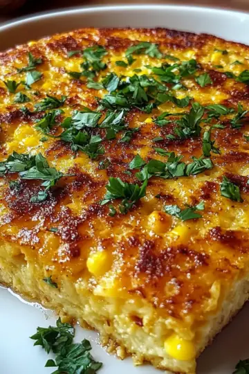 Golden Honey-Glazed Corn Casserole