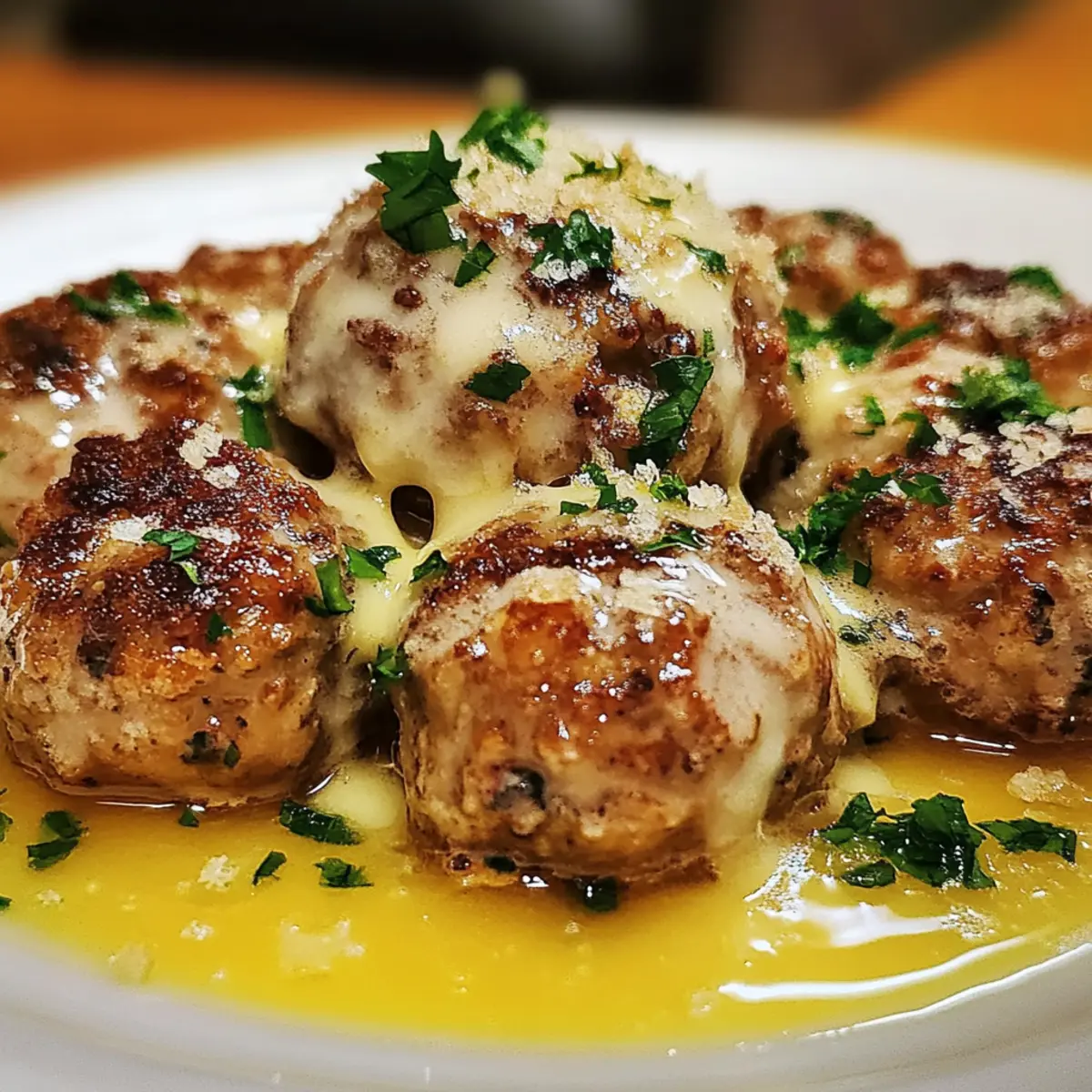 Greek Meatballs in Lemon Sauce