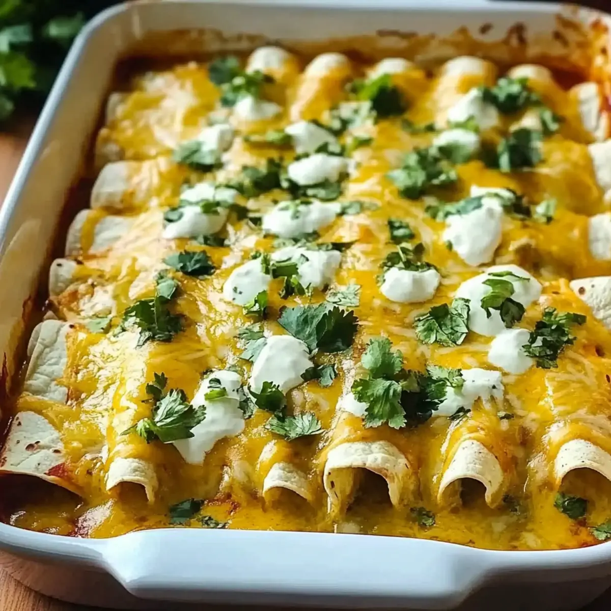 Green Enchiladas