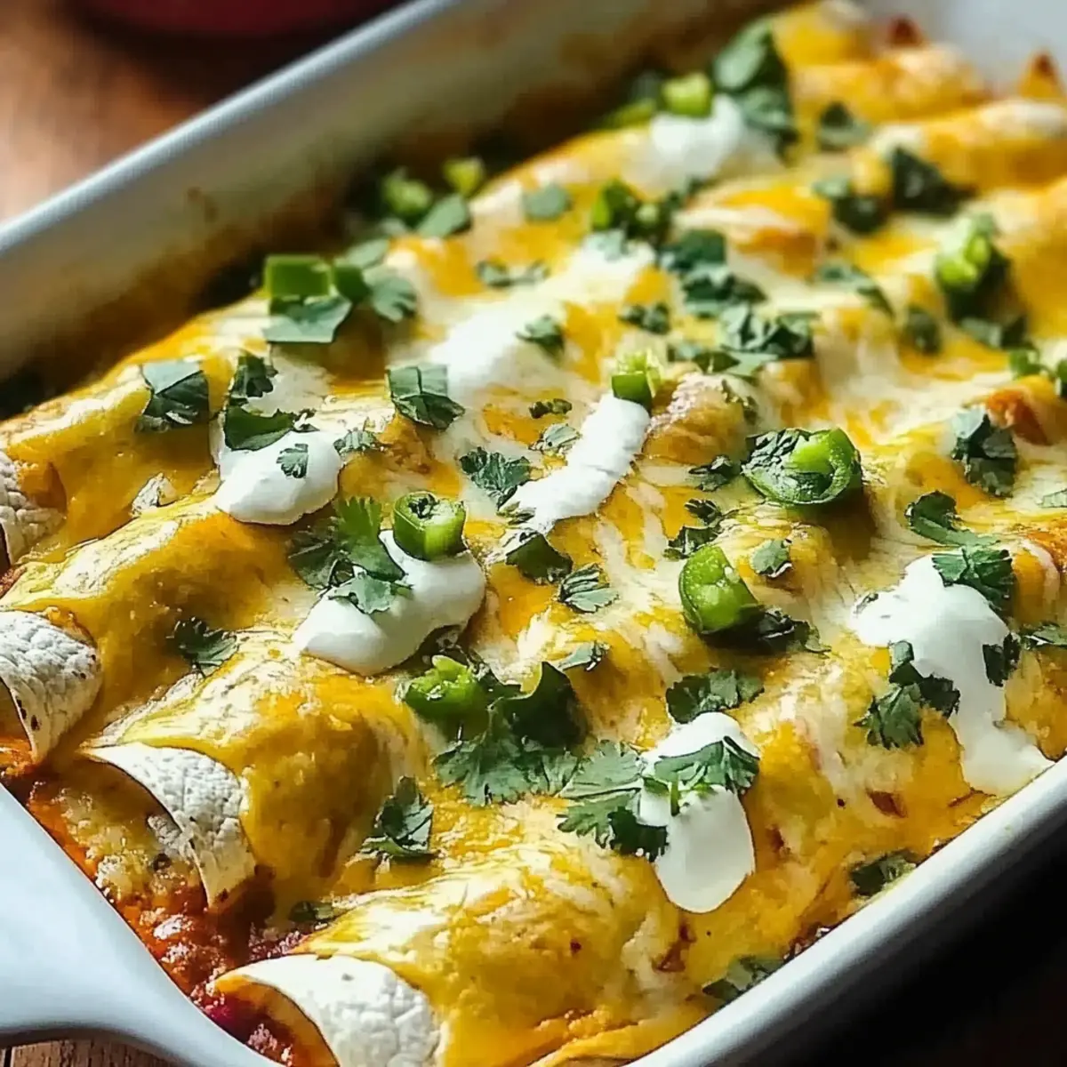 Green Enchiladas