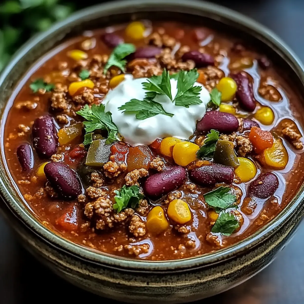 Ground Beef Stovetop Chili