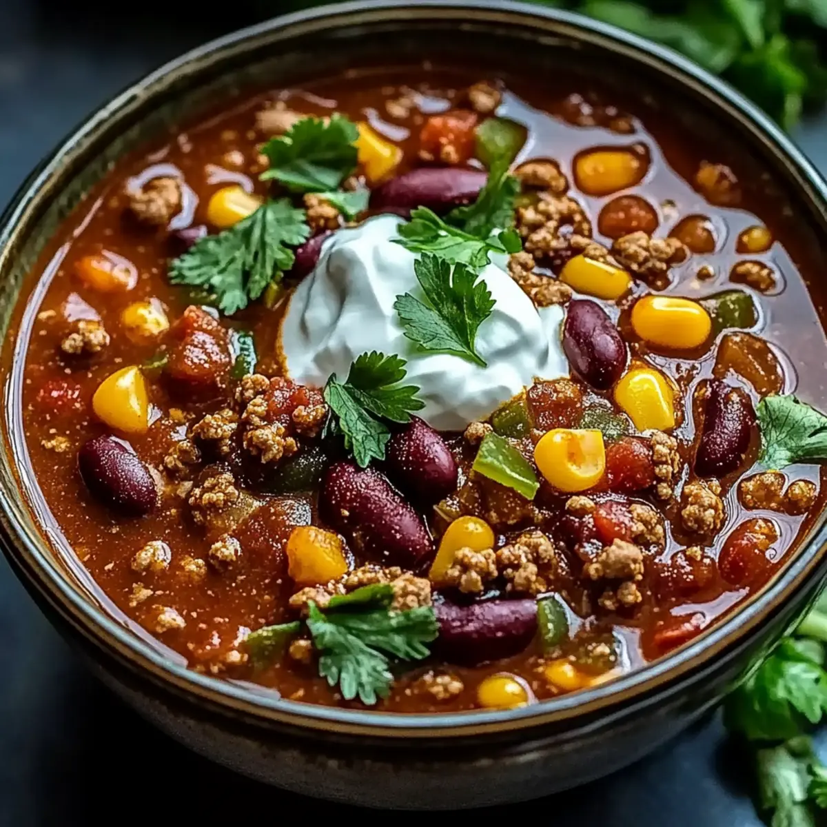 Ground Beef Stovetop Chili