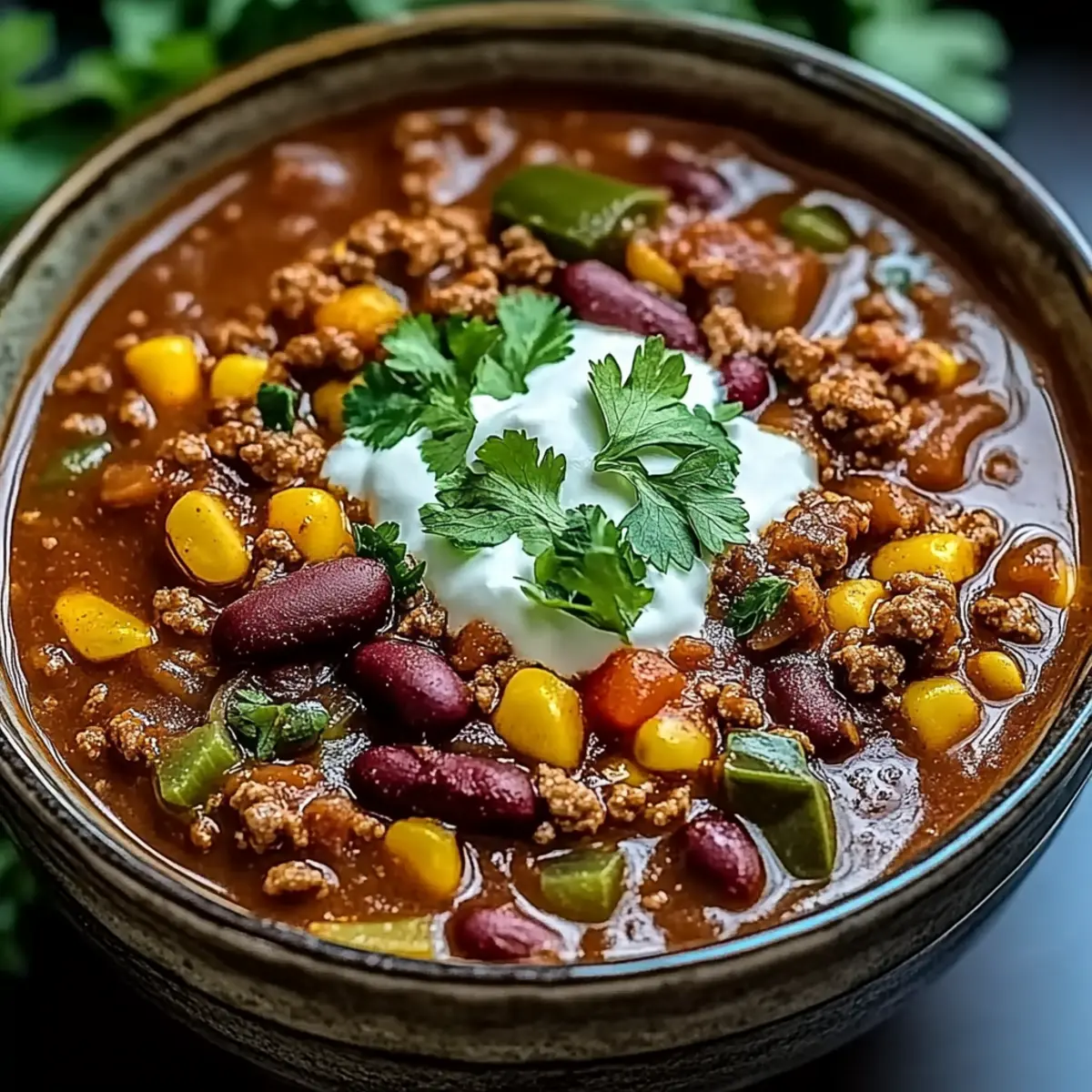 Ground Beef Stovetop Chili