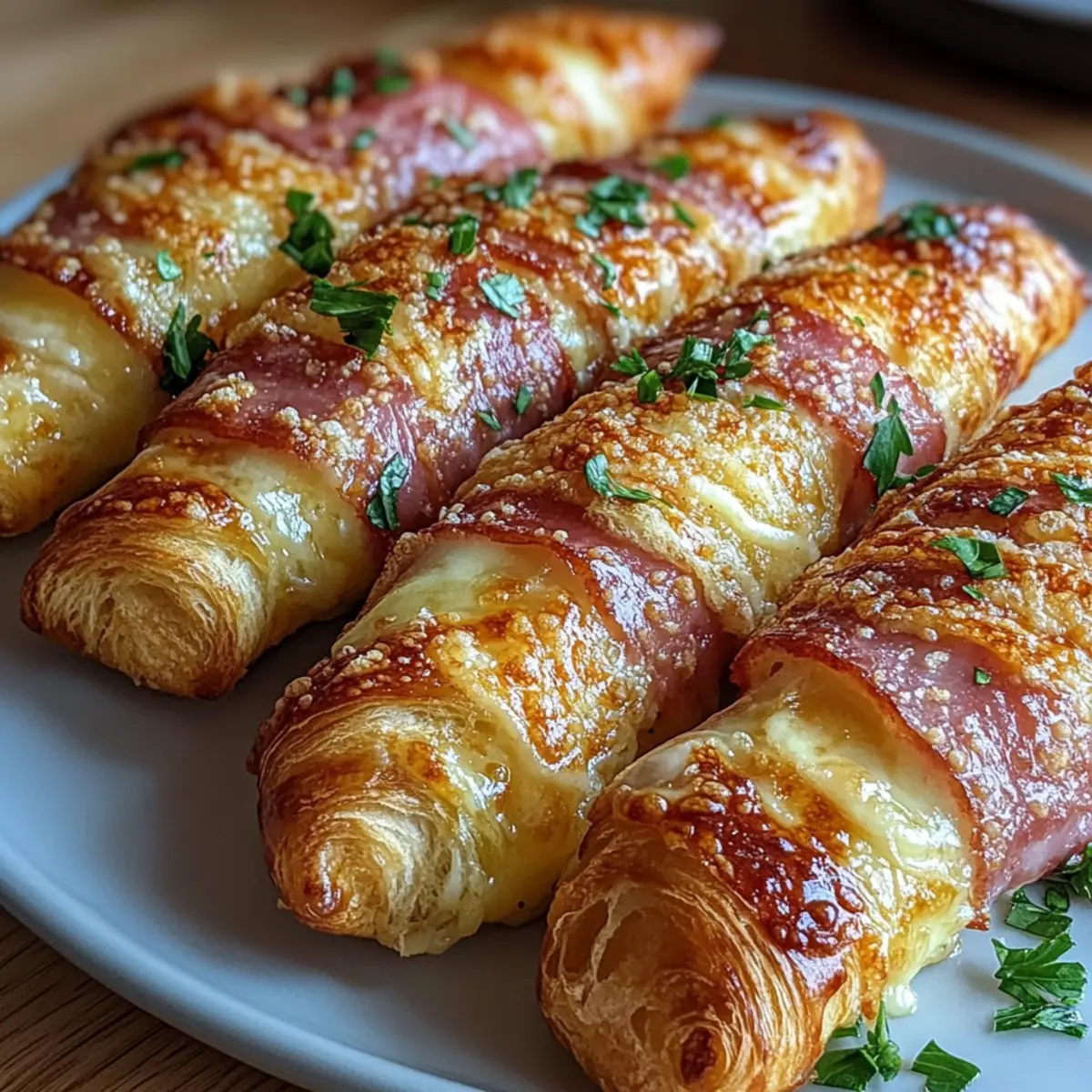 Ham and Cheese Sticks