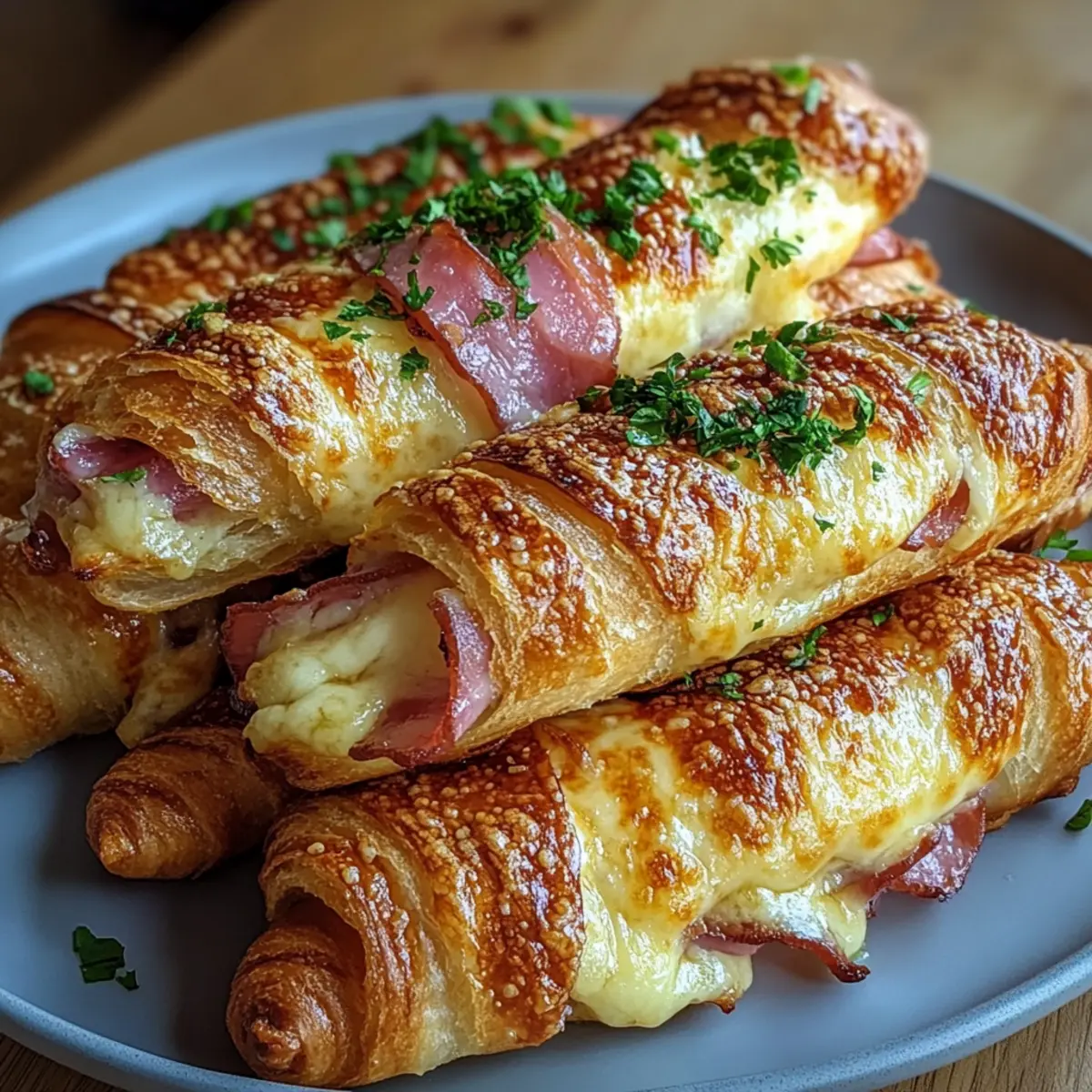Ham and Cheese Sticks
