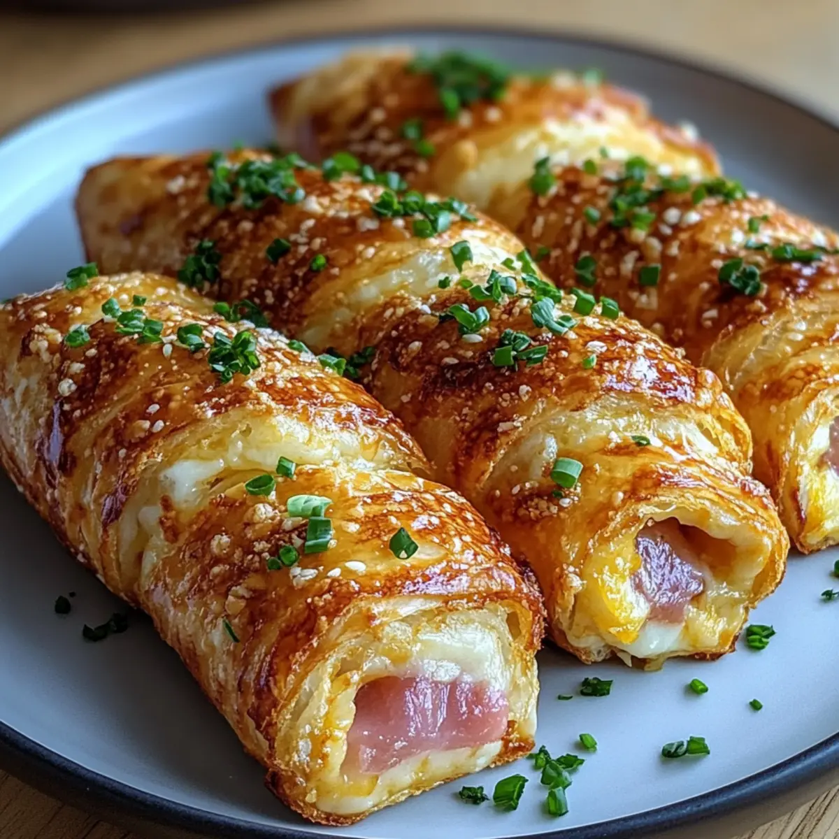 Ham and Cheese Sticks