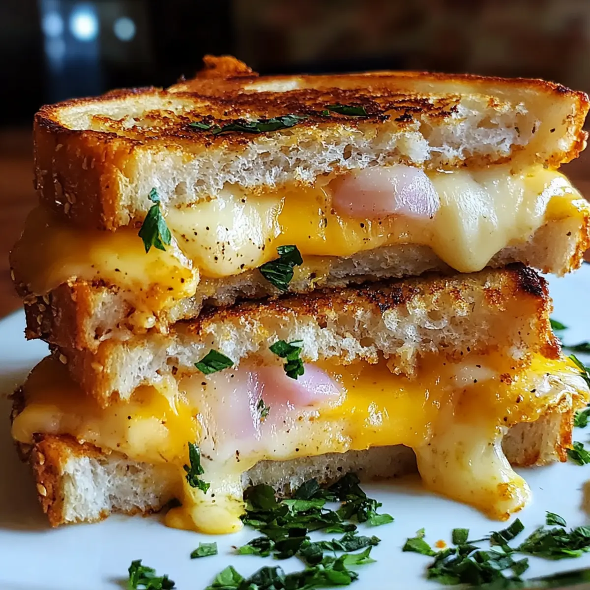 Hawaiian Roll Grilled Cheese