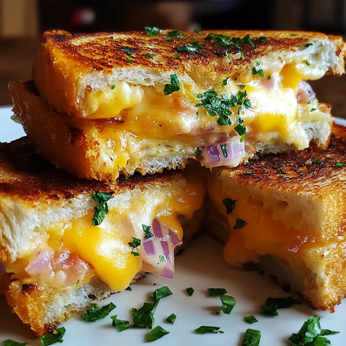 Hawaiian Roll Grilled Cheese