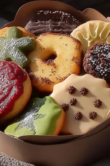 Holiday Butter Cookie Box