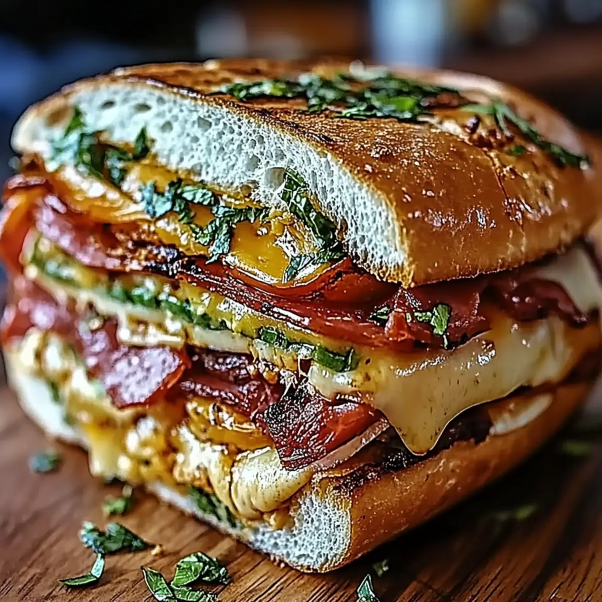 Italian Muffuletta Sandwich