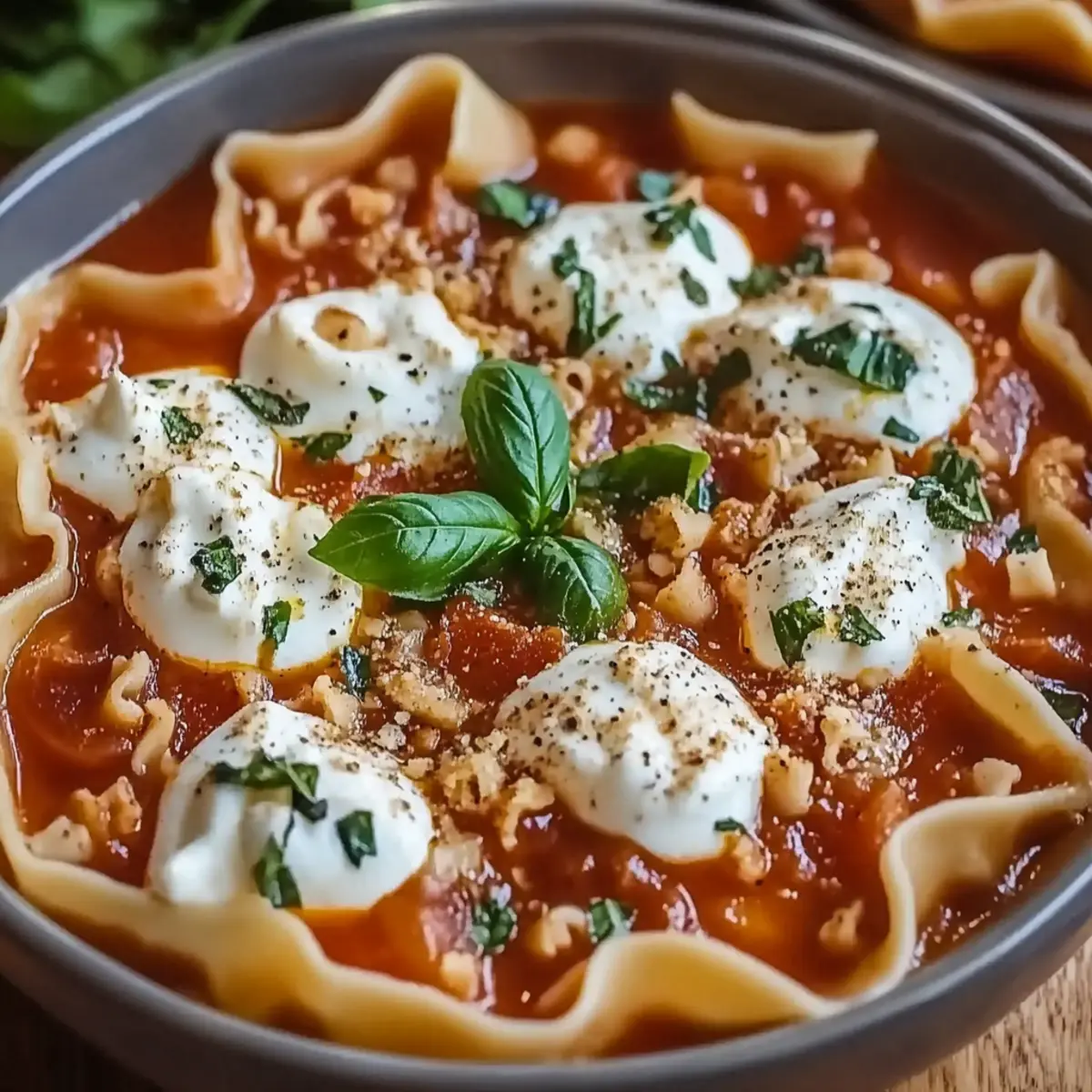 Lasagna Soup