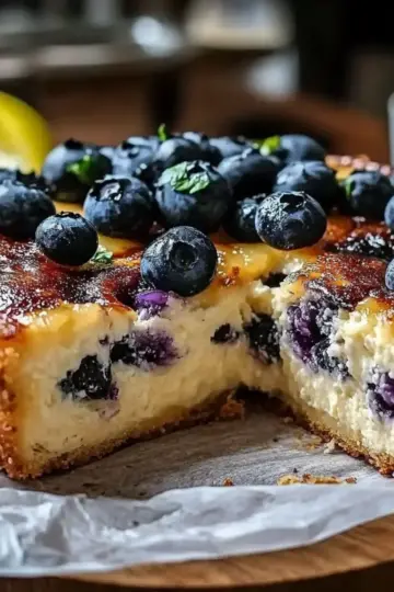 Lemon Blueberry Breakfast Bake