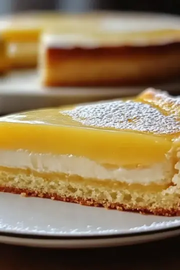 Lemon Custard Cake