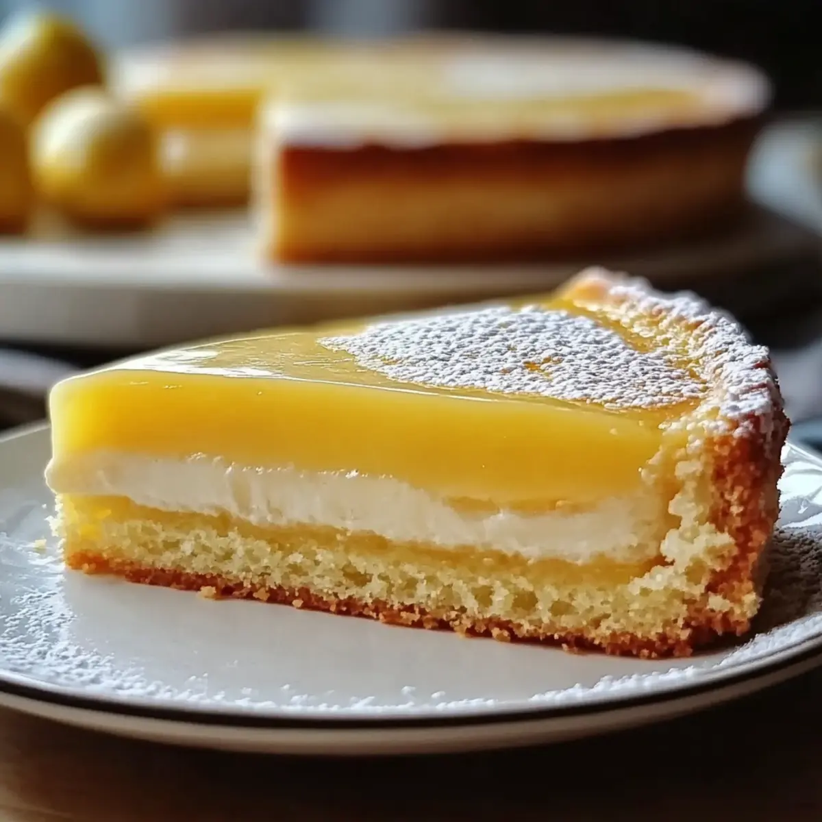 Lemon Custard Cake