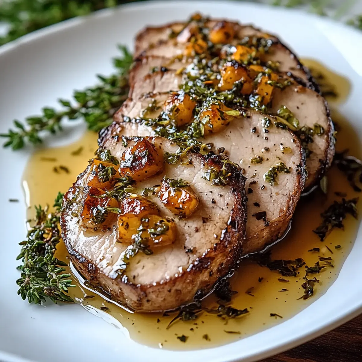 Maple Dijon Pork Tenderloin