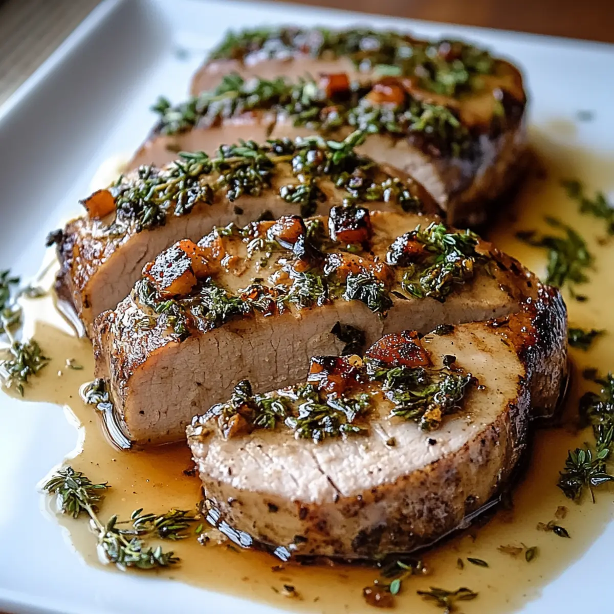 Maple Dijon Pork Tenderloin