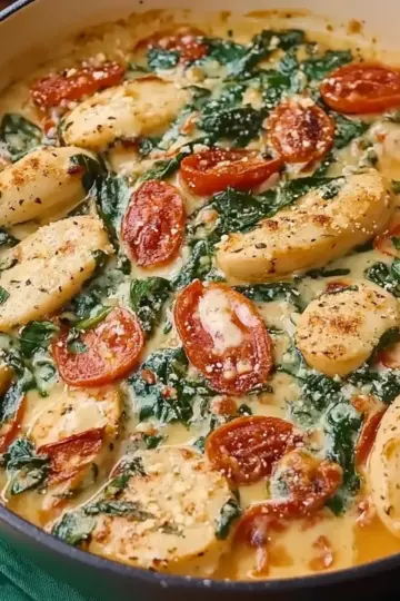 Marry Me Butter Beans With Creamy Tuscan Sauce