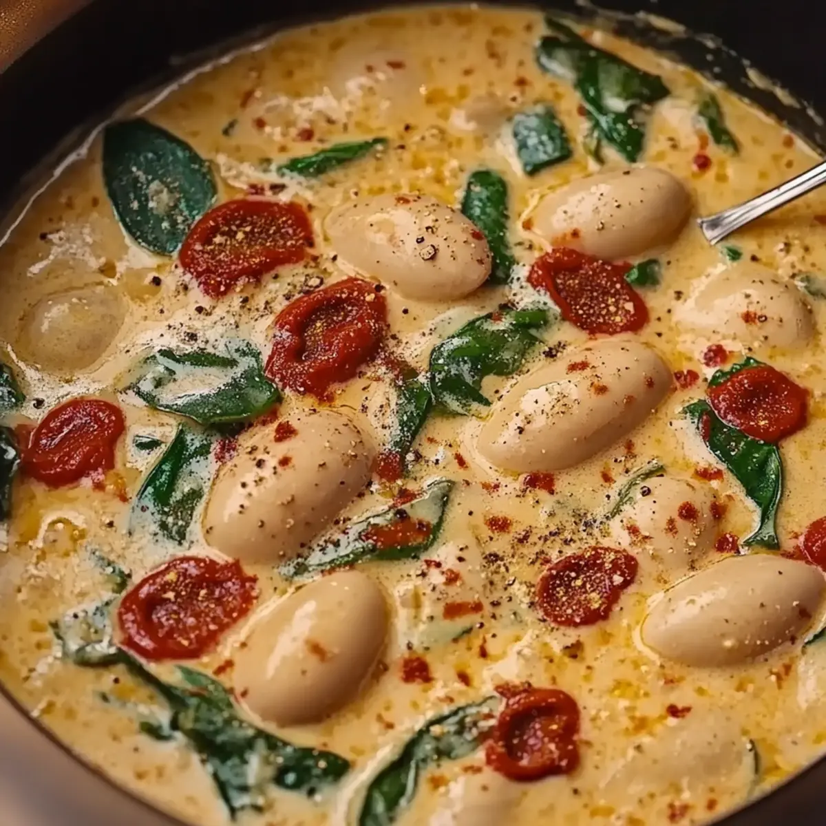 Marry Me Butter Beans With Creamy Tuscan Sauce