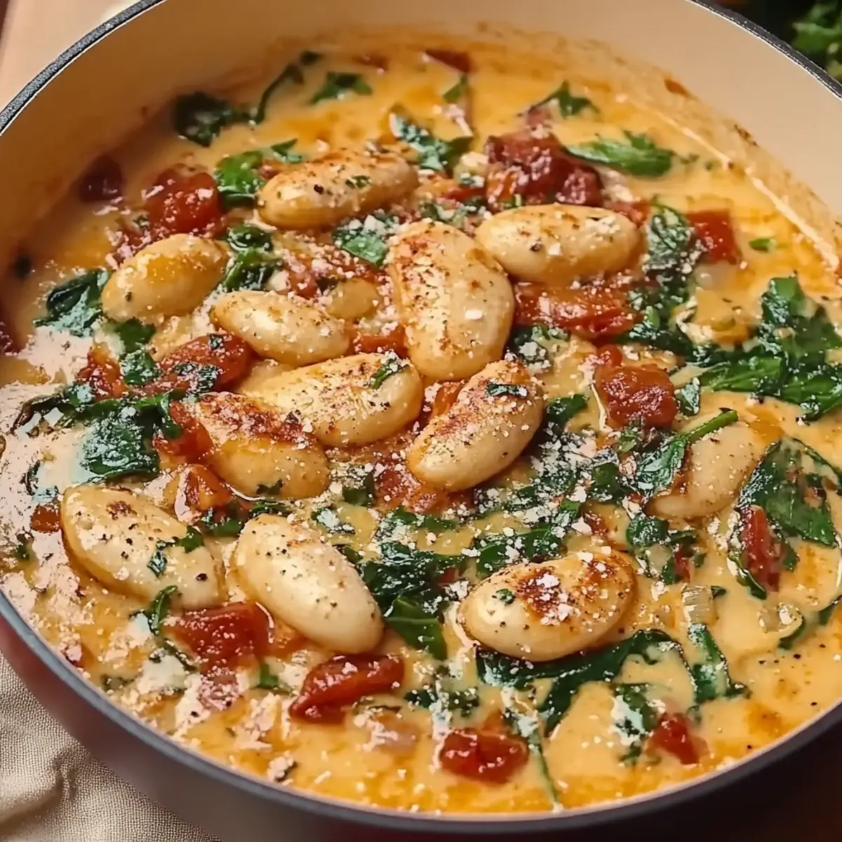 Marry Me Butter Beans With Creamy Tuscan Sauce