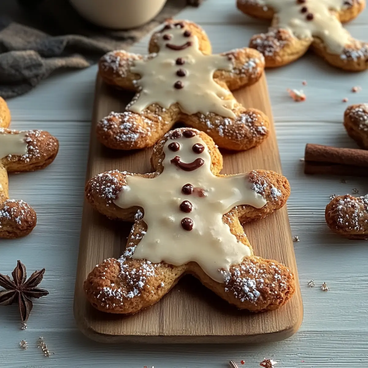 Nutella Gingerbread Men
