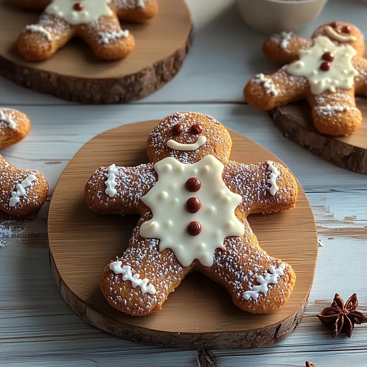Nutella Gingerbread Men