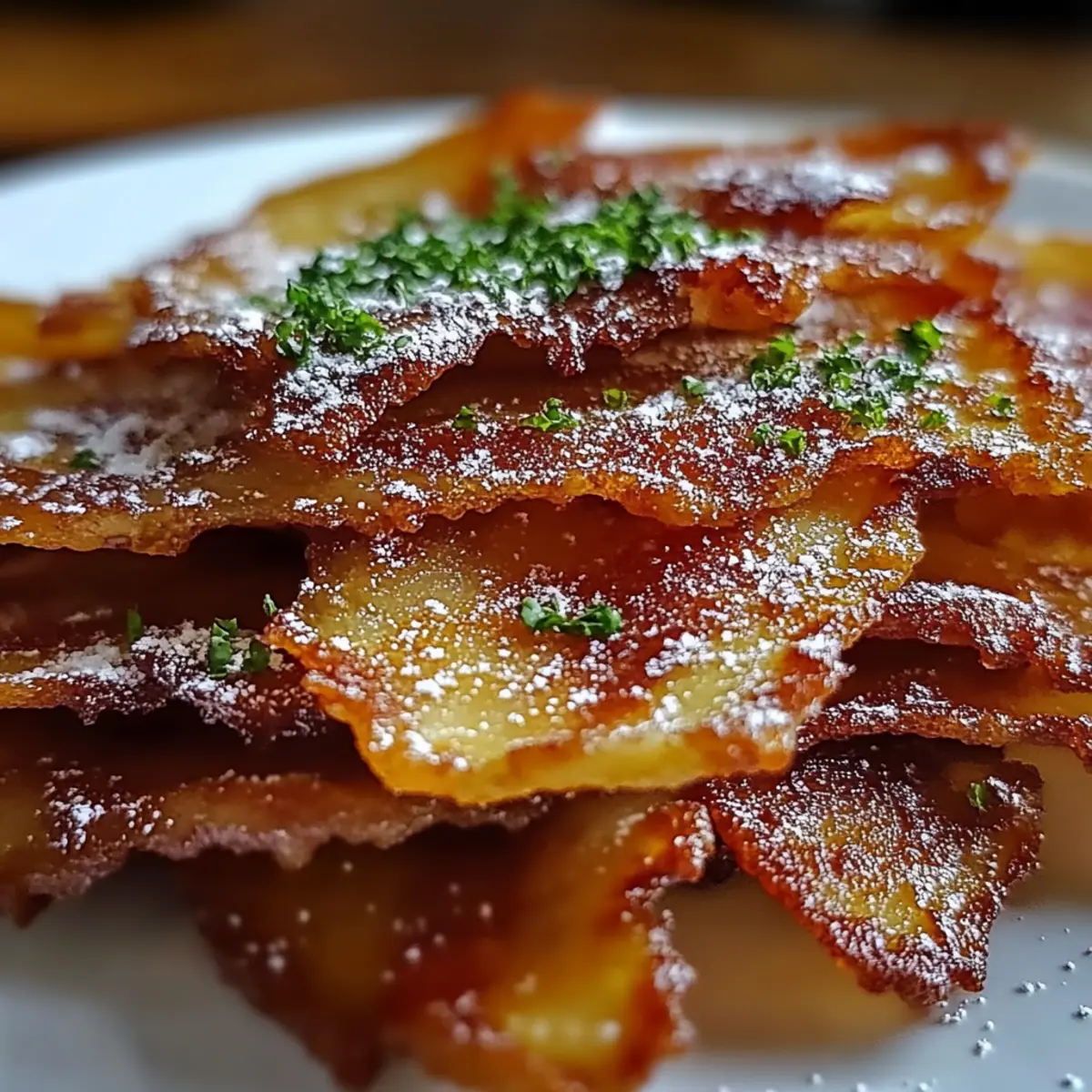 Parmesan Candied Bacon Crackers