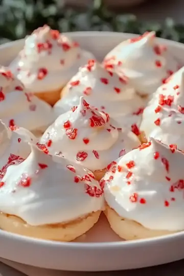Peppermint Meringues