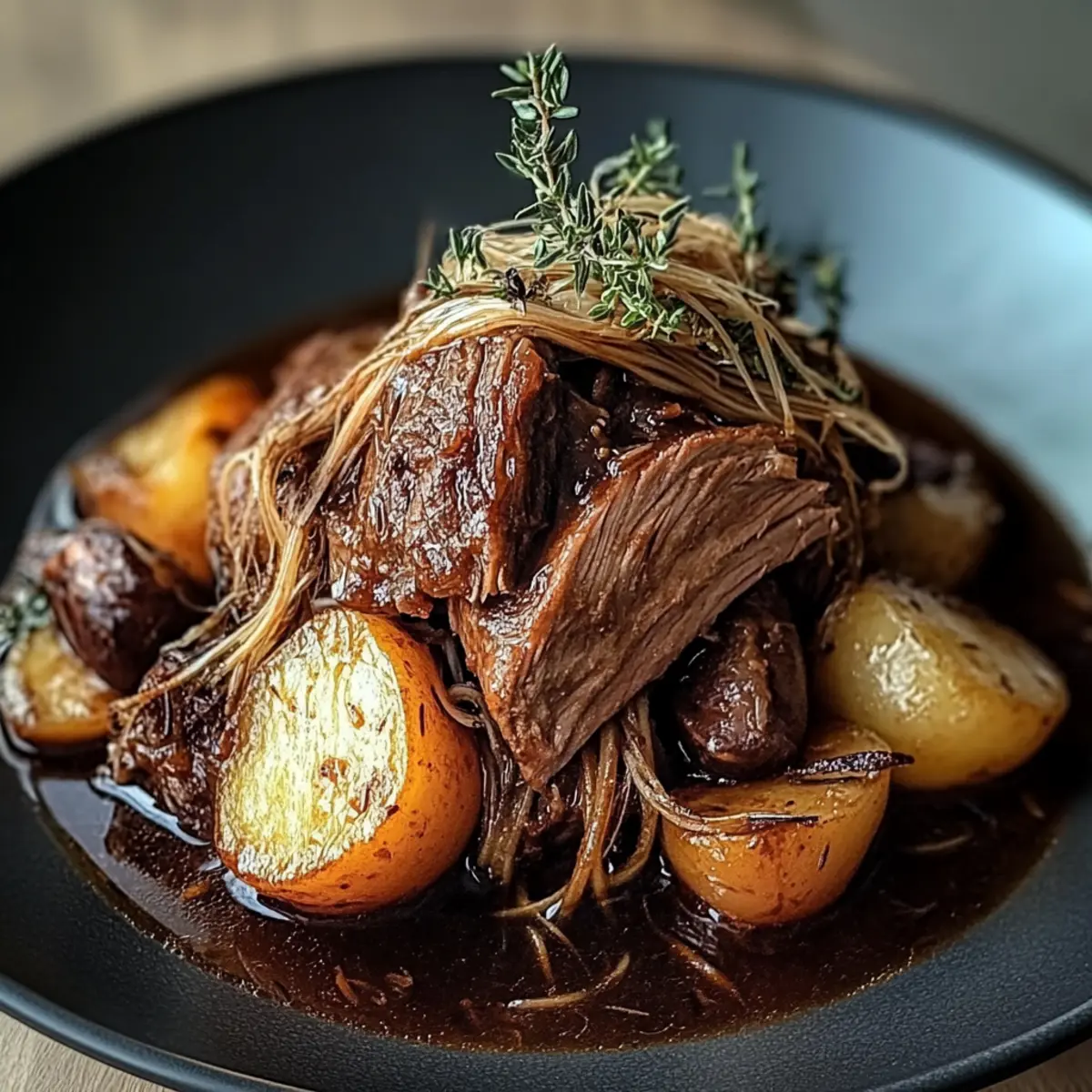 Pot Roast with Potatoes and Carrots