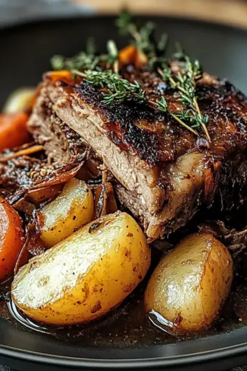 Pot Roast with Potatoes and Carrots