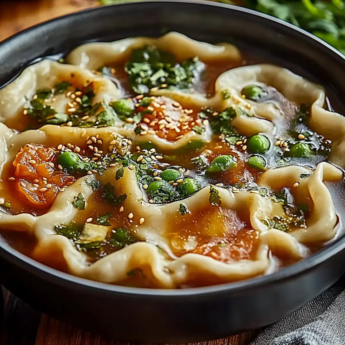 Potsticker Soup
