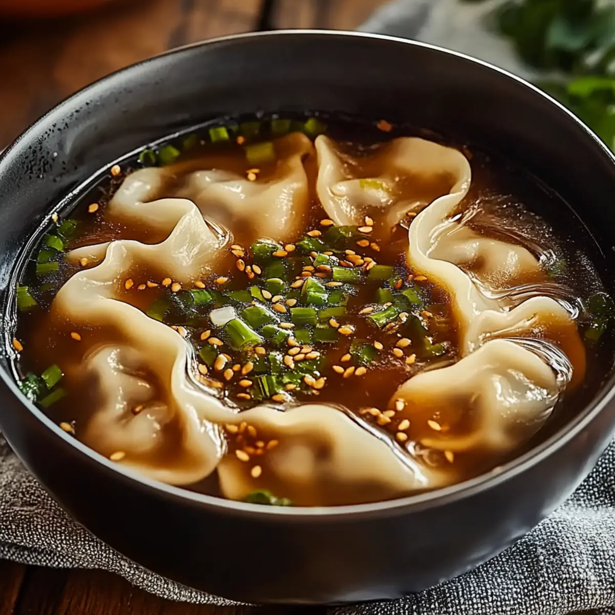 Potsticker Soup