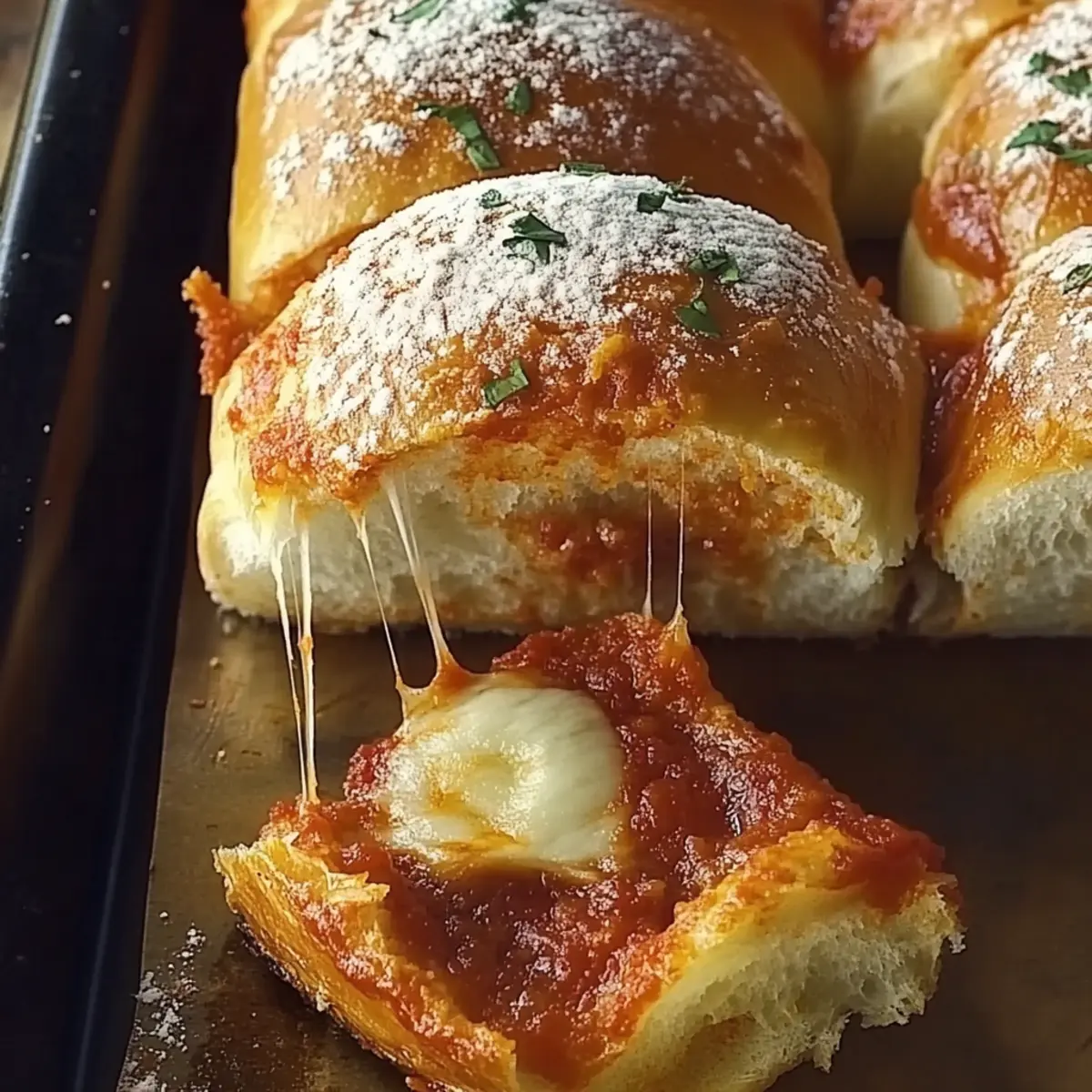 Pull-Apart Meatball Sliders