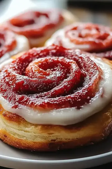 Red Velvet Cinnamon Rolls