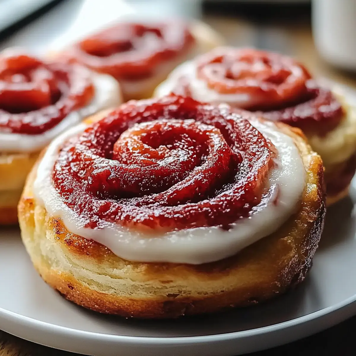 Red Velvet Cinnamon Rolls