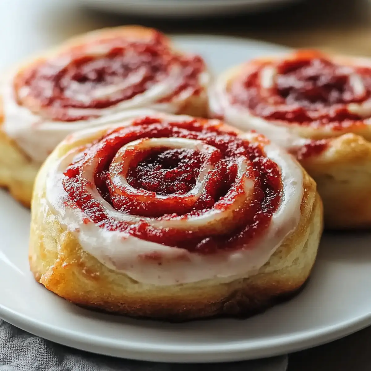 Red Velvet Cinnamon Rolls