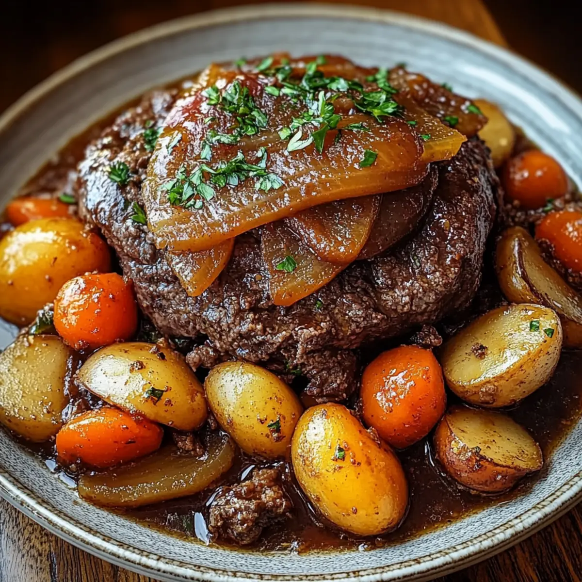 Savory French Onion Pot Roast