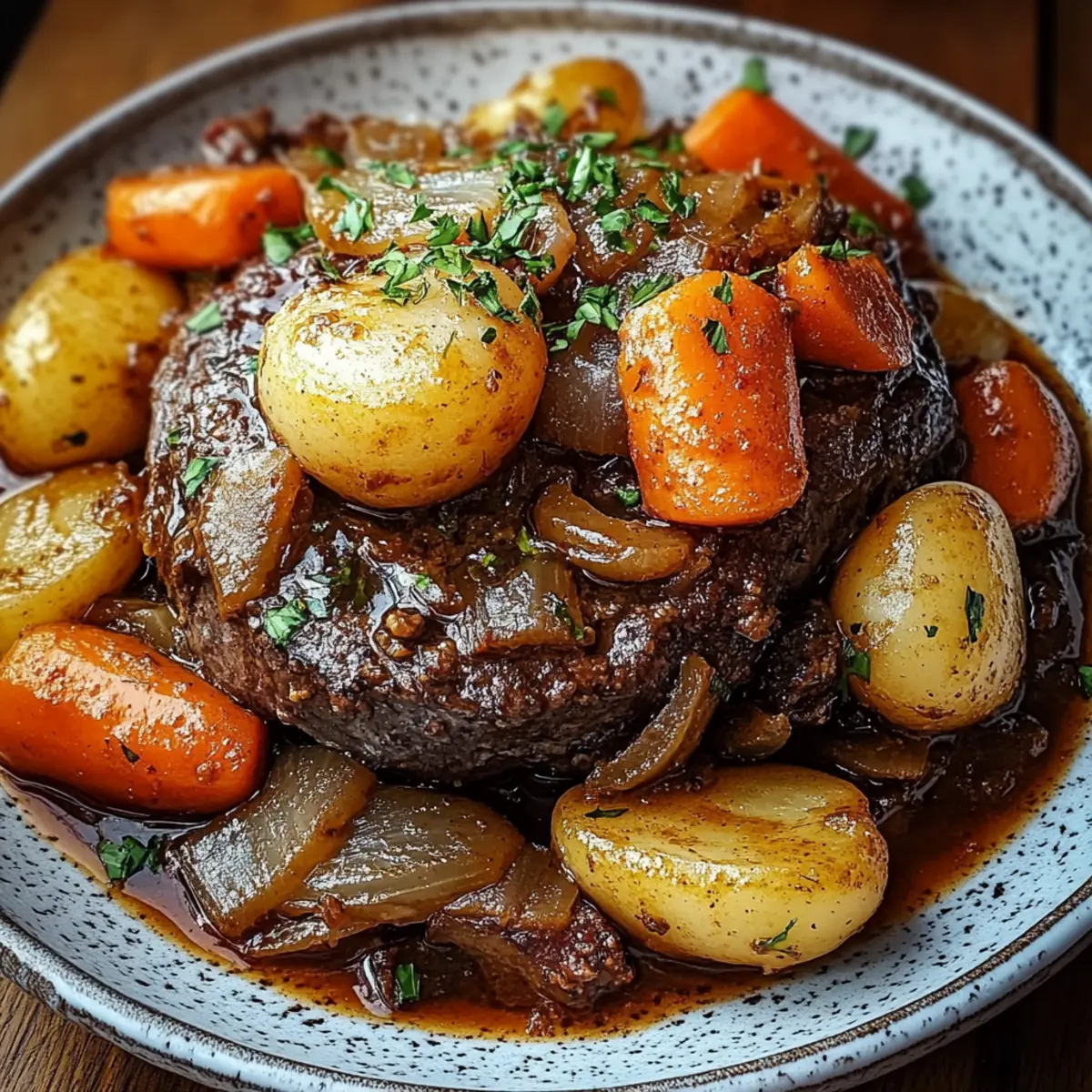 Savory French Onion Pot Roast