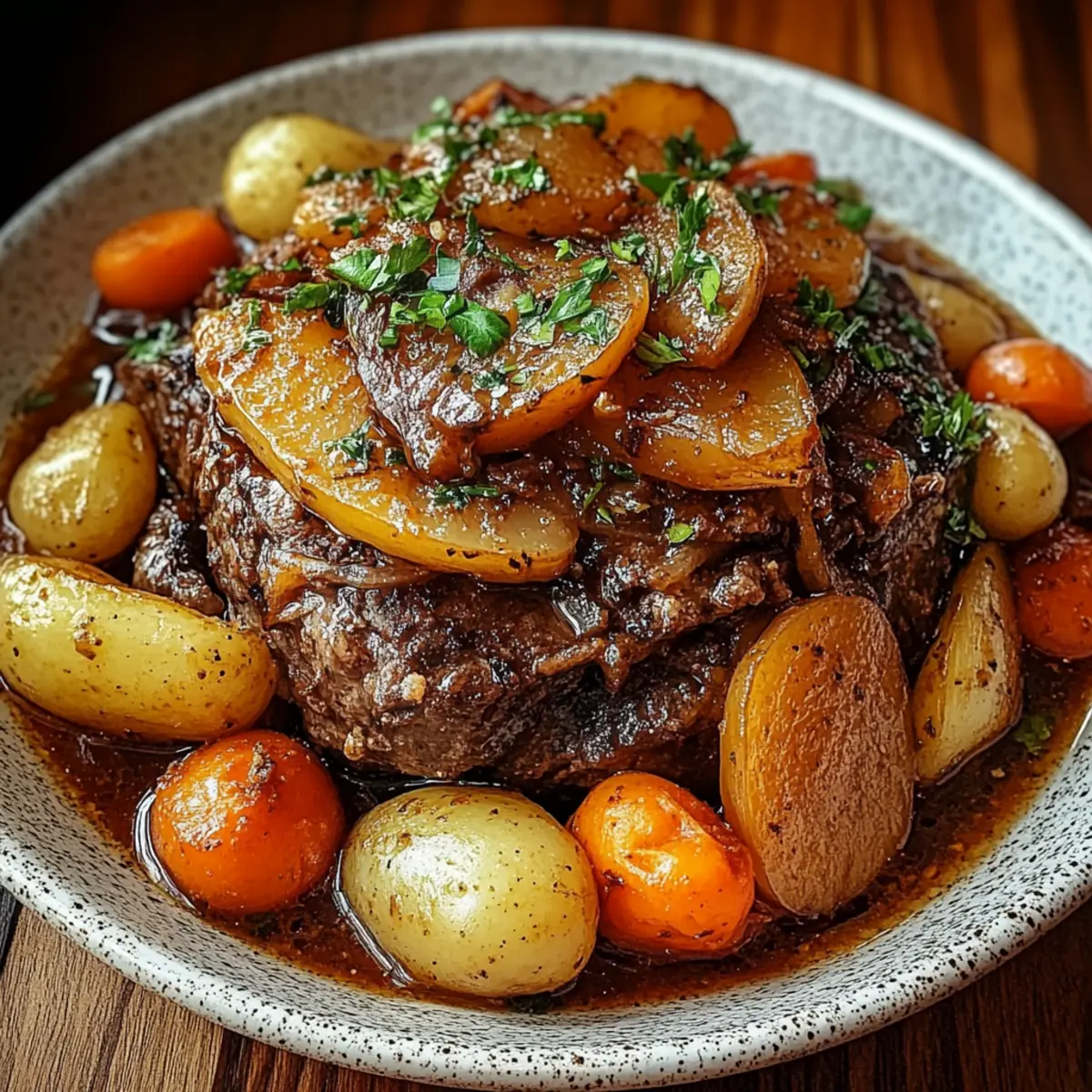 Savory French Onion Pot Roast
