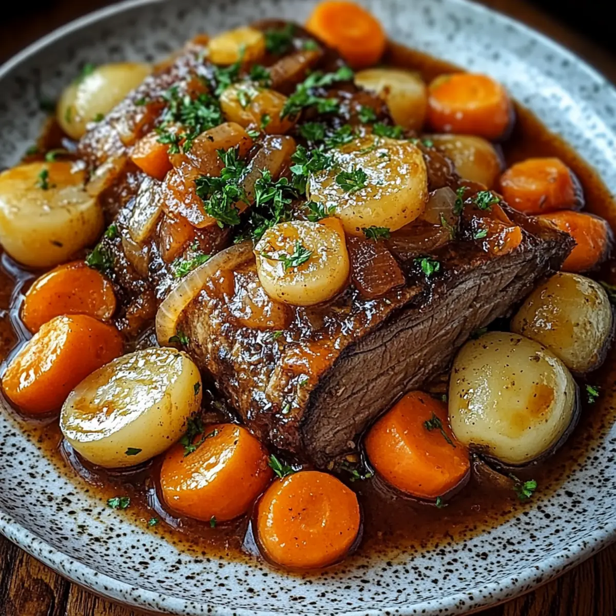 Savory French Onion Pot Roast