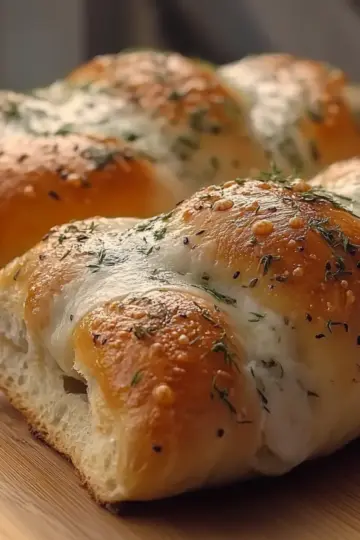 Soft Alfredo Chicken Bread