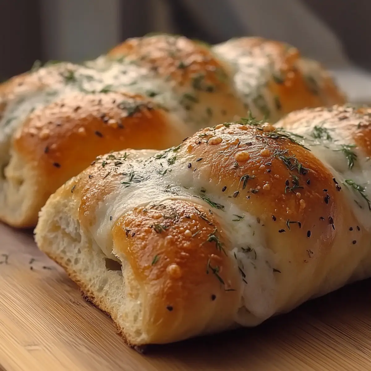 Soft Alfredo Chicken Bread