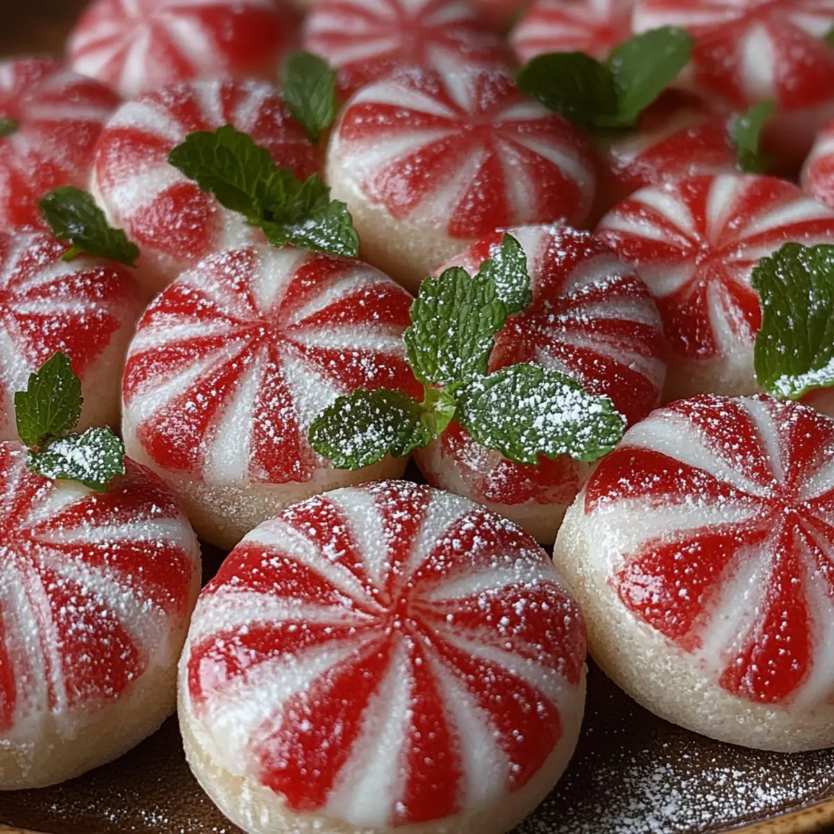 Soft Christmas Peppermints