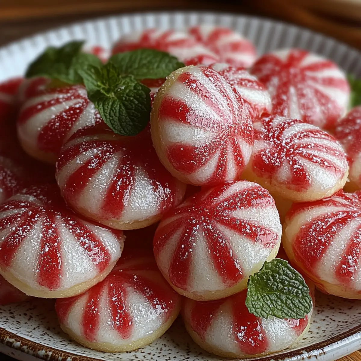 Soft Christmas Peppermints