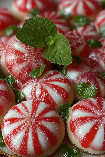 Soft Christmas Peppermints