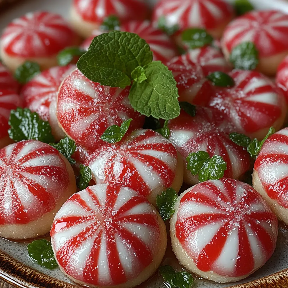 Soft Christmas Peppermints