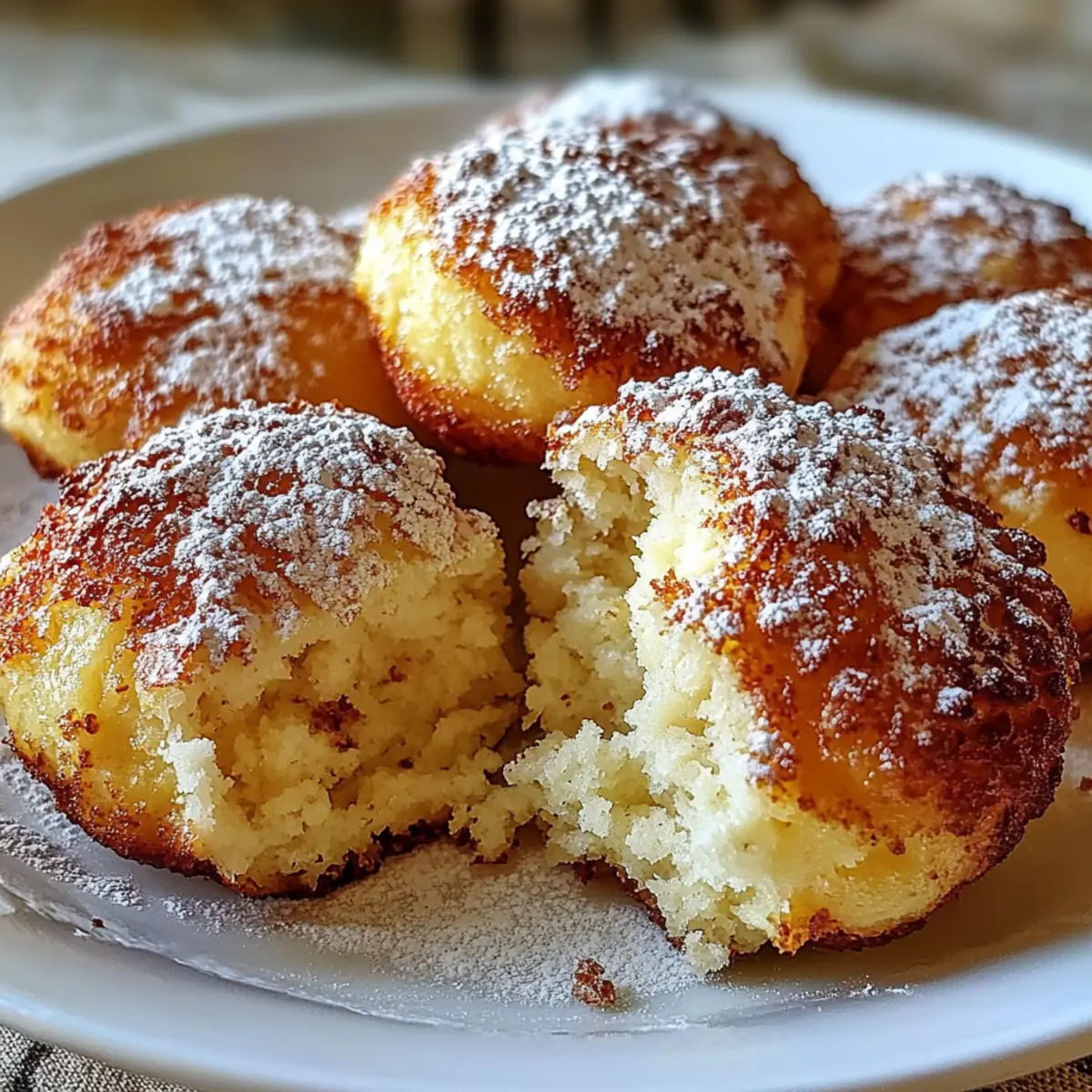 Soft Ricotta Almond Pillows