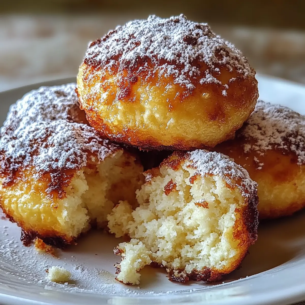 Soft Ricotta Almond Pillows