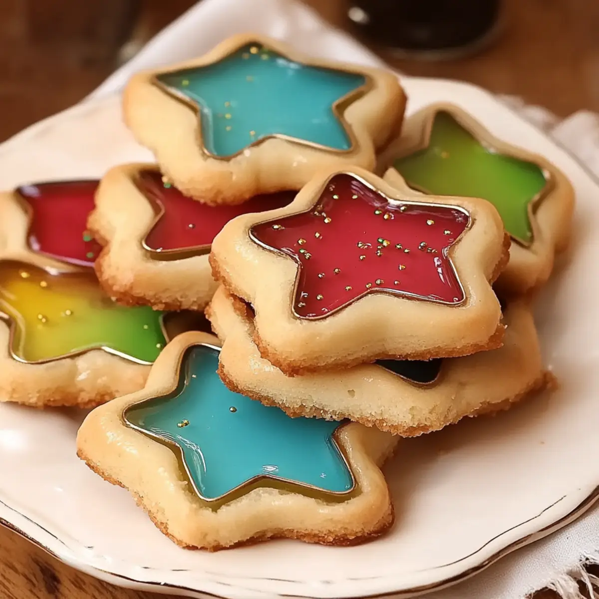 Stained Glass Cookies